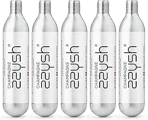 ズイッシュ　ガスカートリッジ　5箱 zzysh （ズィッシュ）シャンパン プリザーバー ガスカートリッジ 5本
